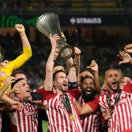 Olympiacos Vence Fiorentina e Conquista Primeiro Título Continental