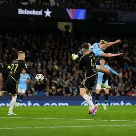 Manchester City atropela o Sparta Praga por 5 a 0 na Liga dos Campeões