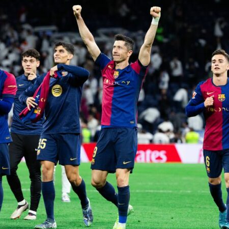 Barcelona domina e goleia o Real Madrid no Santiago Bernabéu