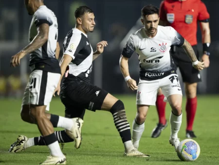 Corinthians x Vasco: Inteligência Artificial prevê resultado da partida