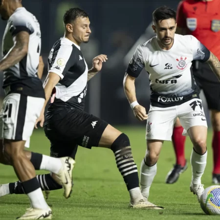 Corinthians x Vasco: Inteligência Artificial prevê resultado da partida